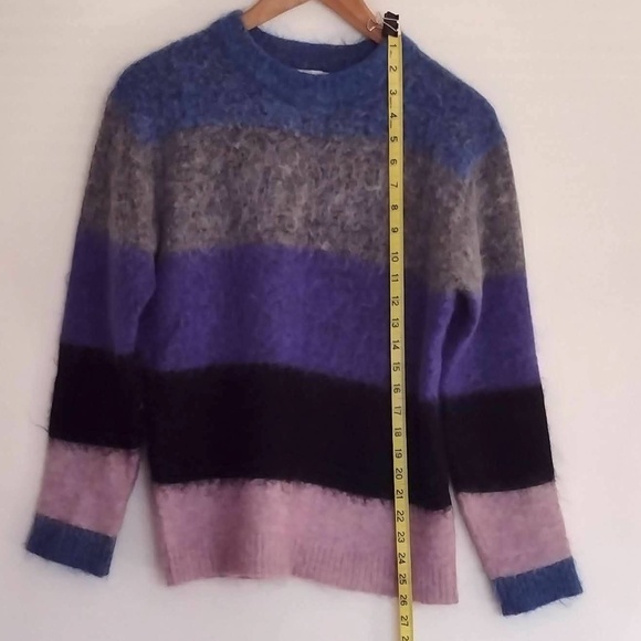 Acne Studios Albah Mohair Blend Striped Sweater XS - Picture 5 of 7